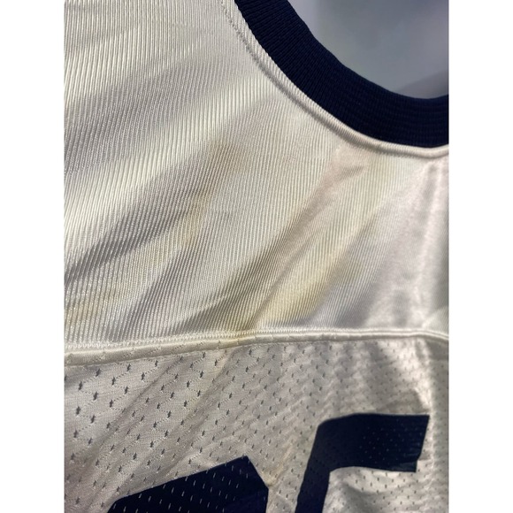 Dallas Cowboys Jersey Youth Large #65 Short Sleeve Football White Blue - Picture 5 of 11